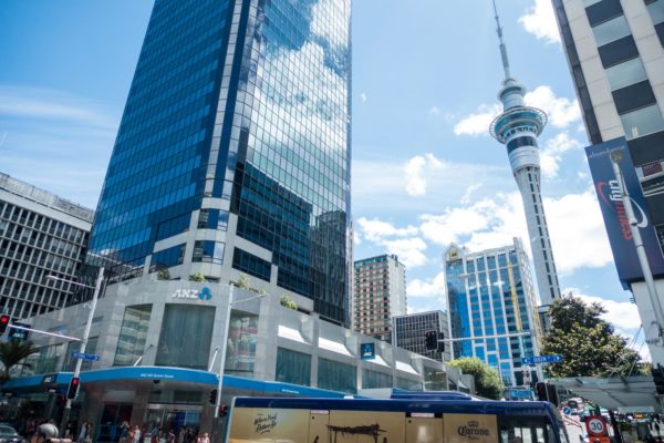 Die Innenstadt von Auckland